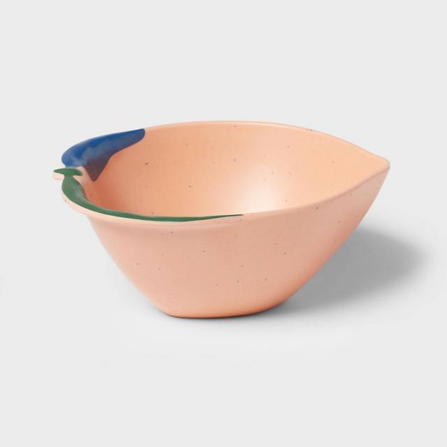 25oz Bamboo and Melamine Figural Peach Snack Bowl - Threshold™