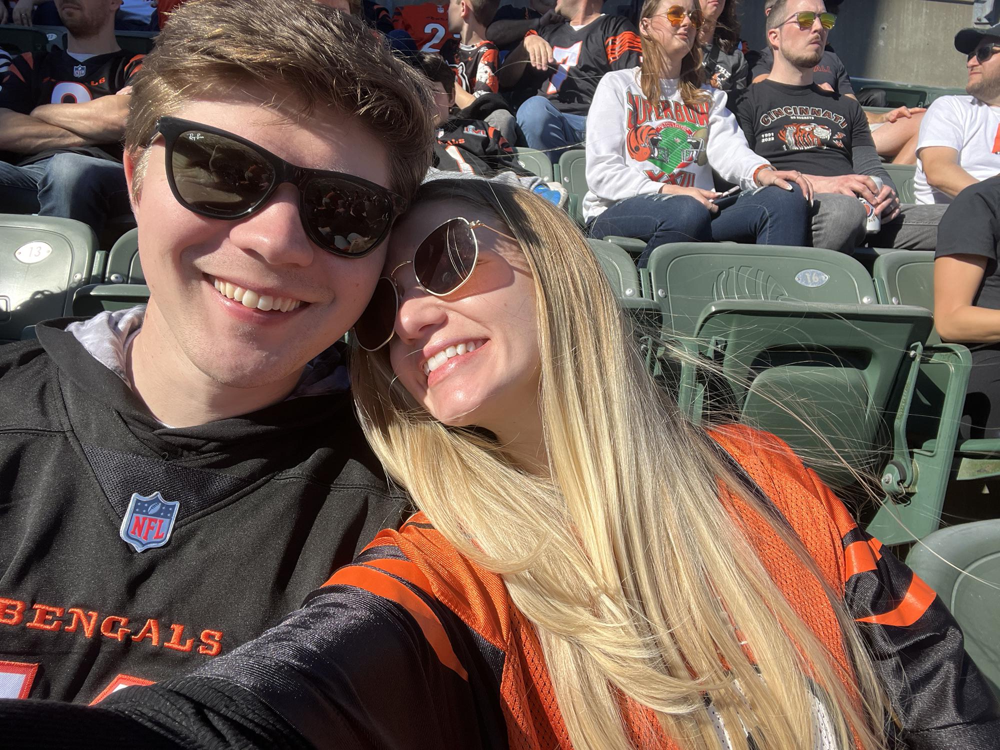 Bengals Game together.