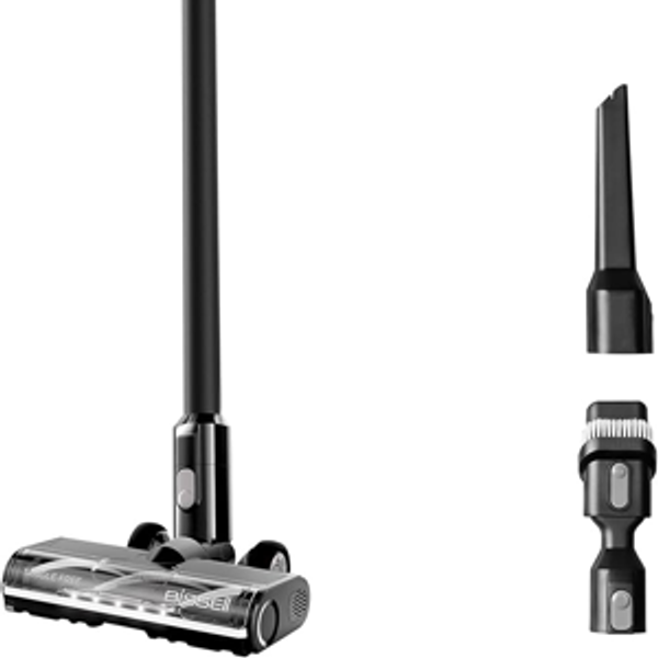 Bissell CleanView XR 200W Lightweight Cordless Vacuum w/Removable Battery, 35-min runtime, Tangle-Free Brush Roll, LED Lights, XL Tank, Dusting & Crevice Tool, Wall Mount, 3789U