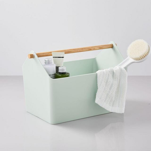 Wood Storage Box, Mint