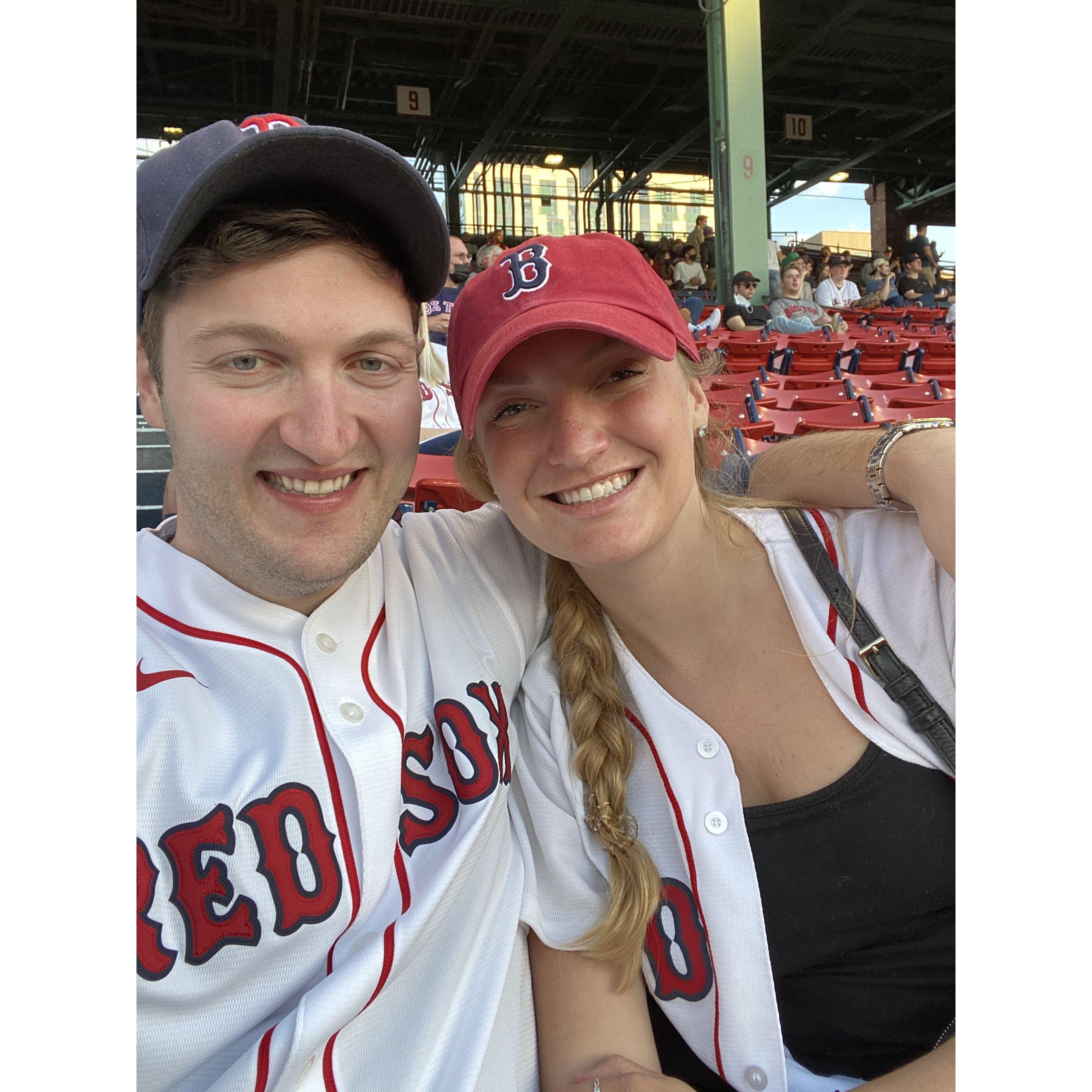 Fenway park aka Jordan's second home