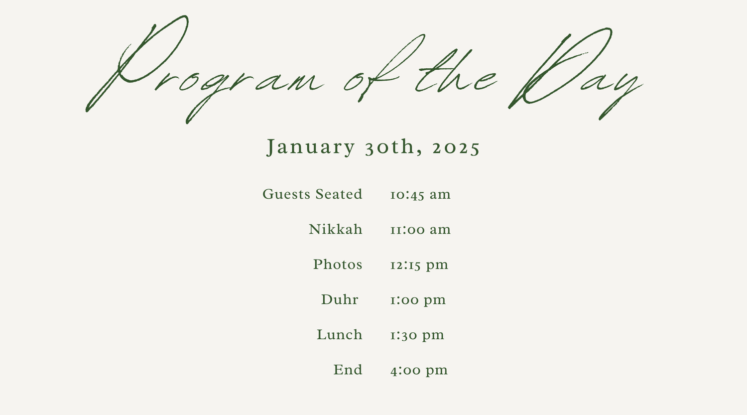 The Wedding Website of Farah Mohammed and Shakil Abdul