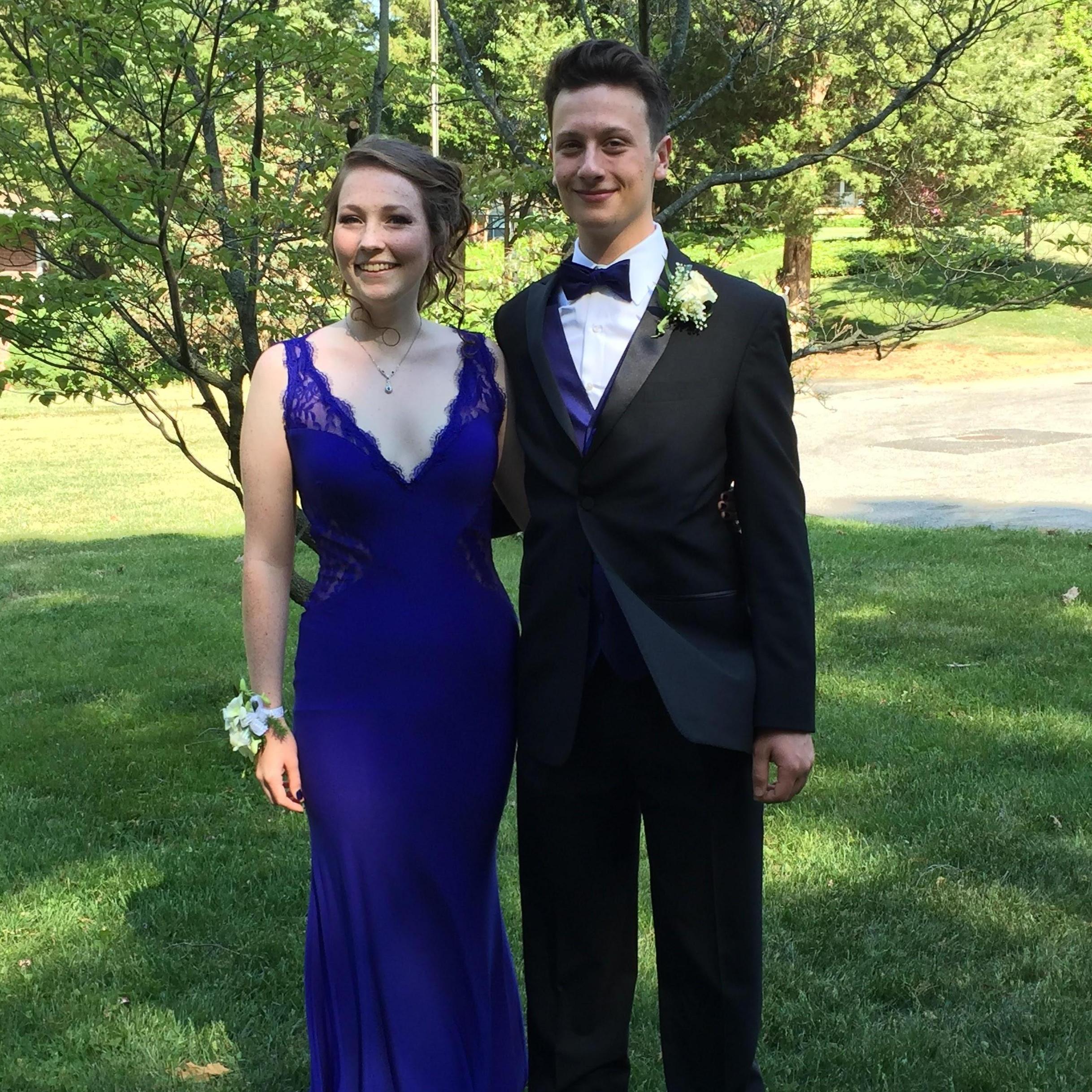 Getting ready for prom!