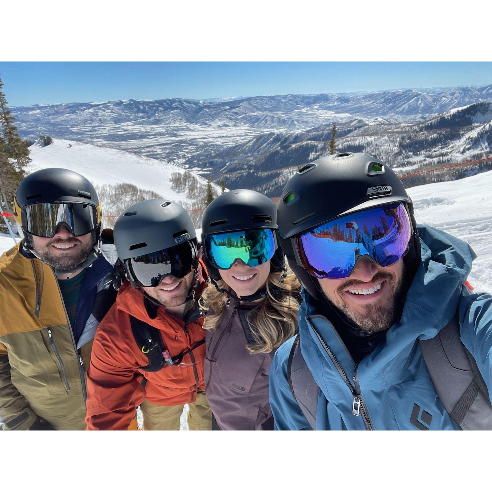 Skiing in Utah with Jordan and Jake!