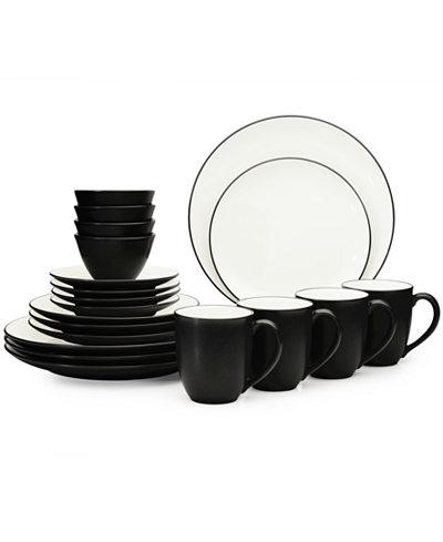 Colorwave 20-Pc. Dinnerware Set, Service for 4--color: slate