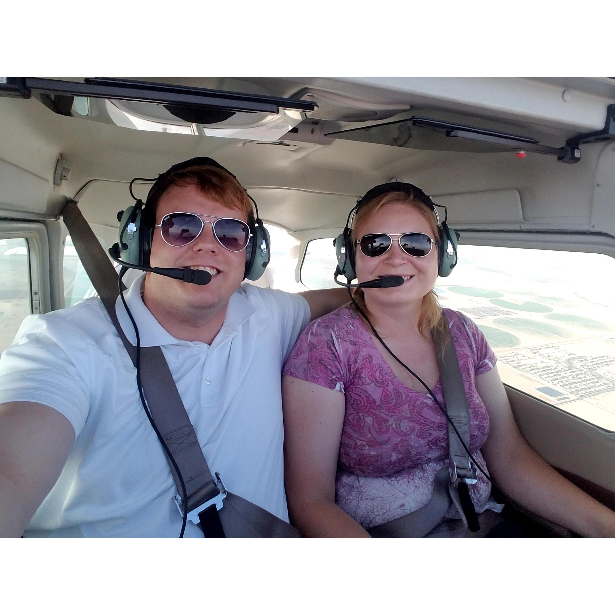 Best part about being Pilots.... We have flying dates.