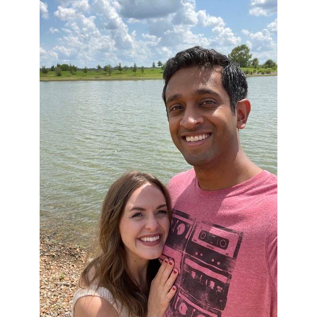 and spent time by the lake.