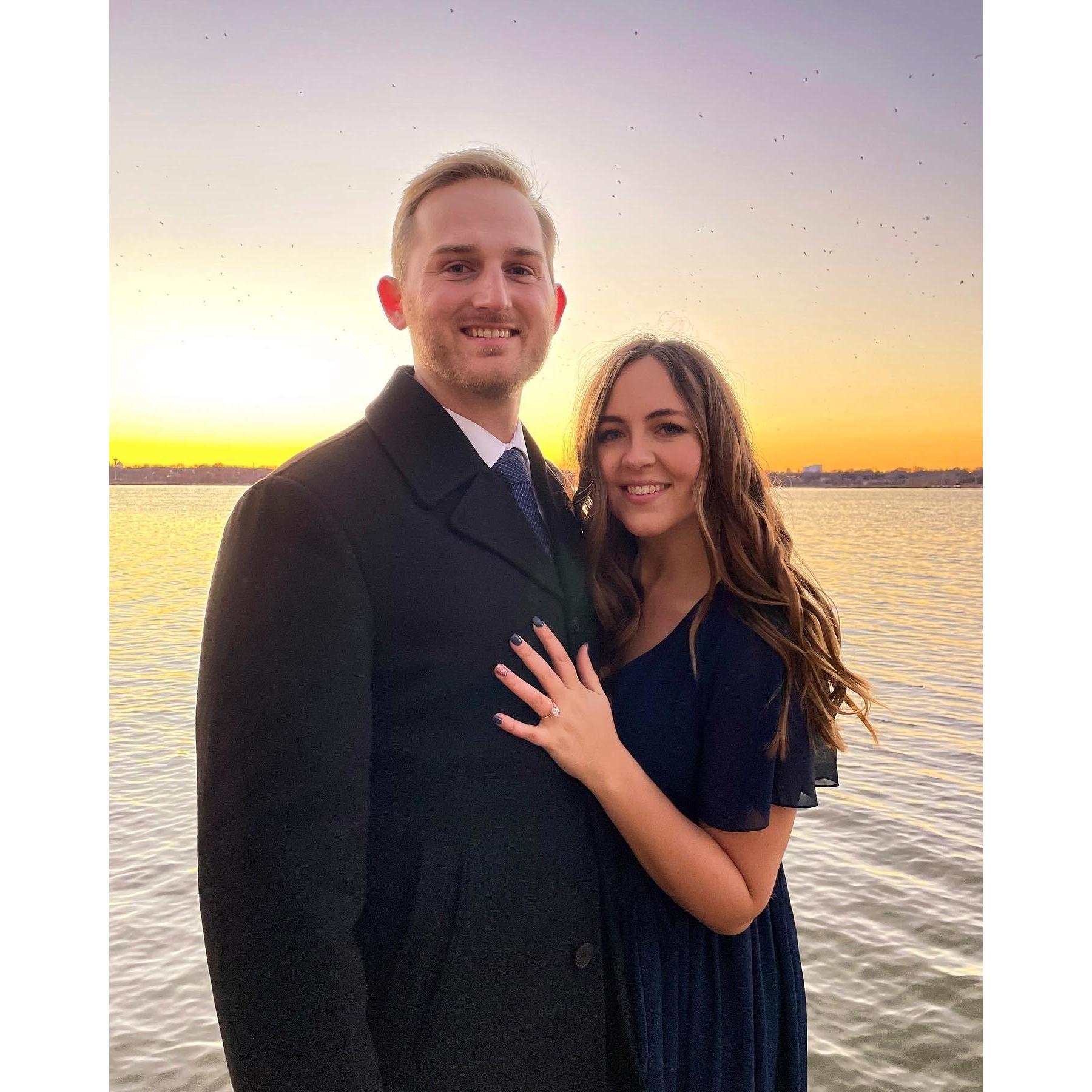 She said yes!!