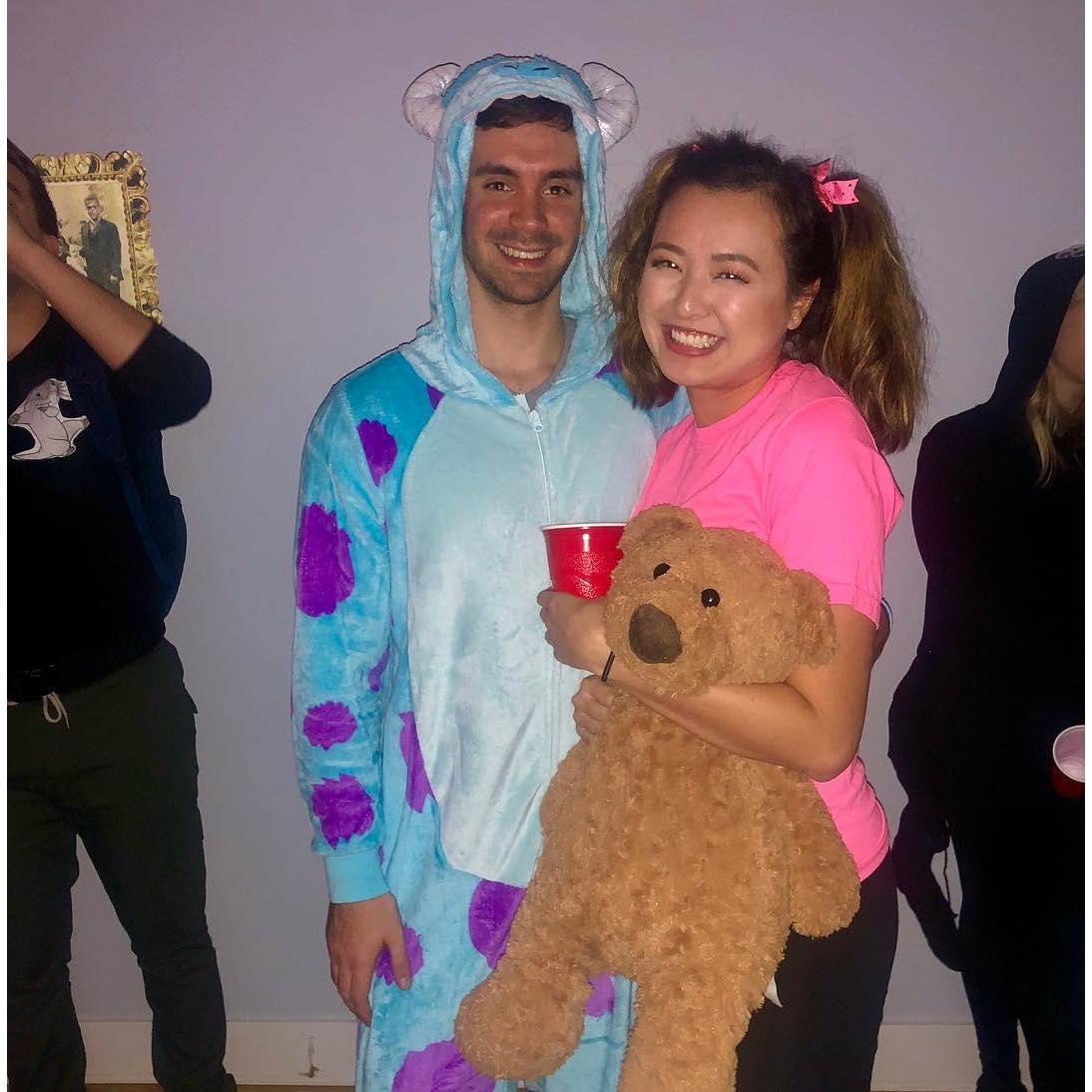 Halloween 2018 - Sully & Boo (from Monsters, Inc.)