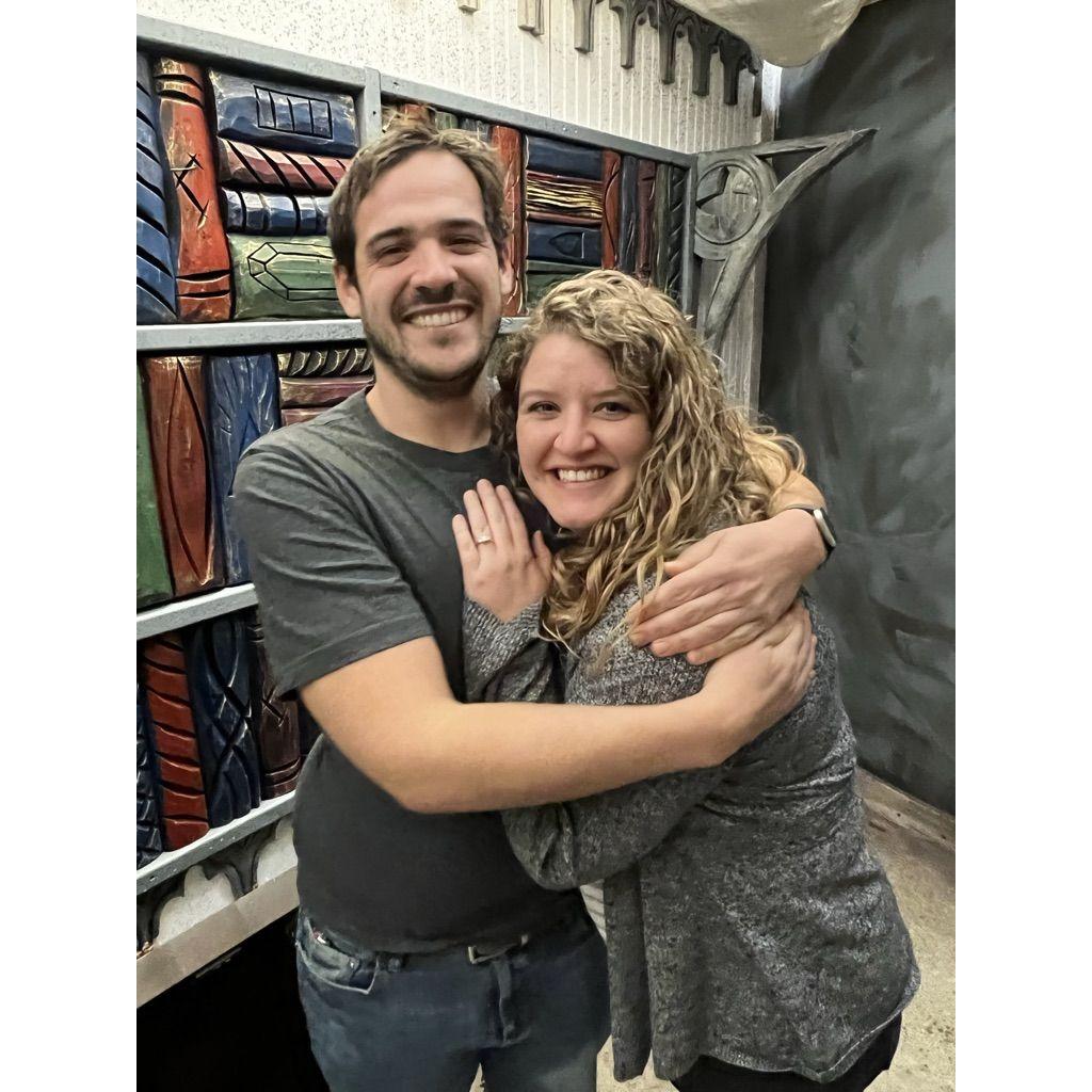 Right after Seth proposed!