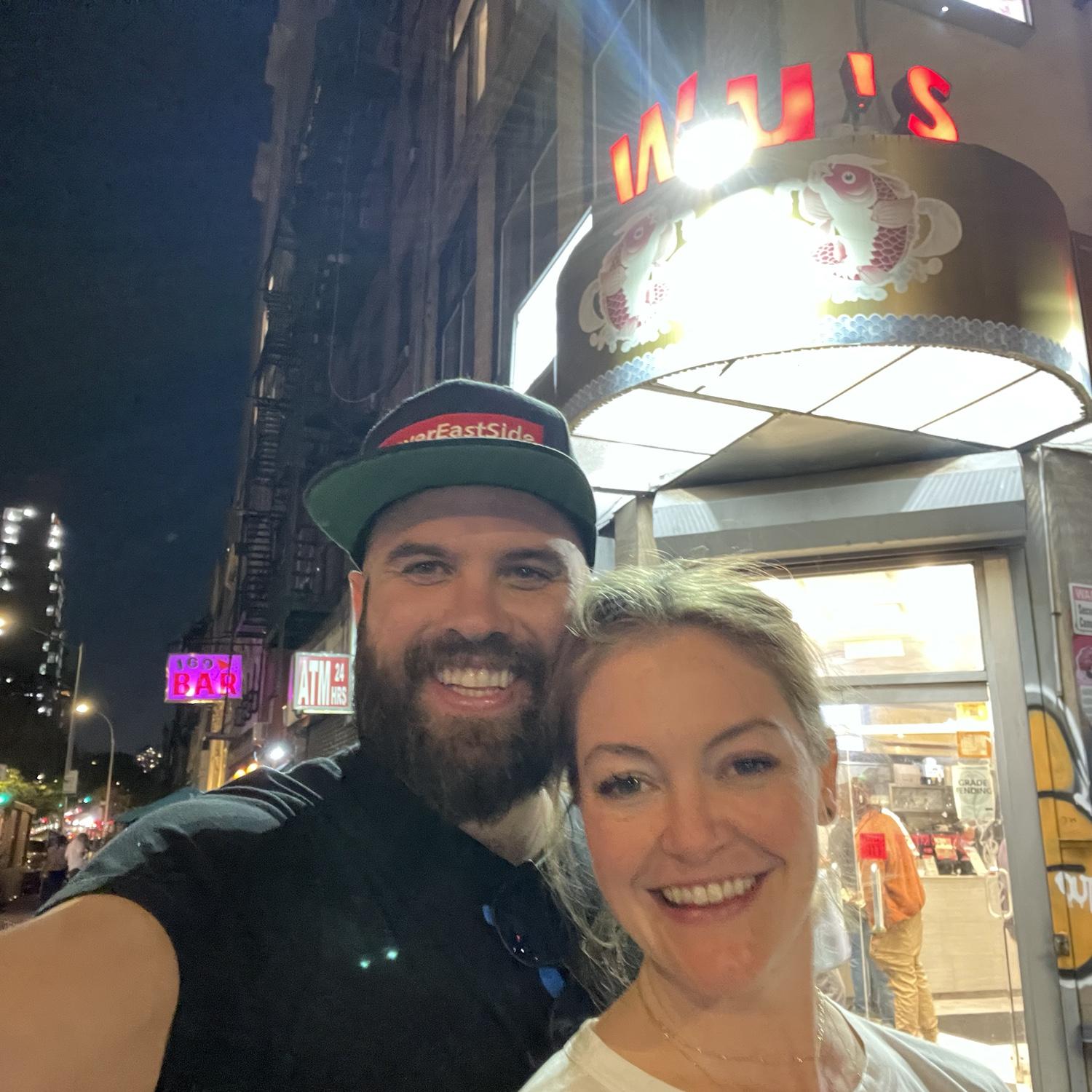 Reunited (while Emily still lived in NOLA) - New York, Oct 2021