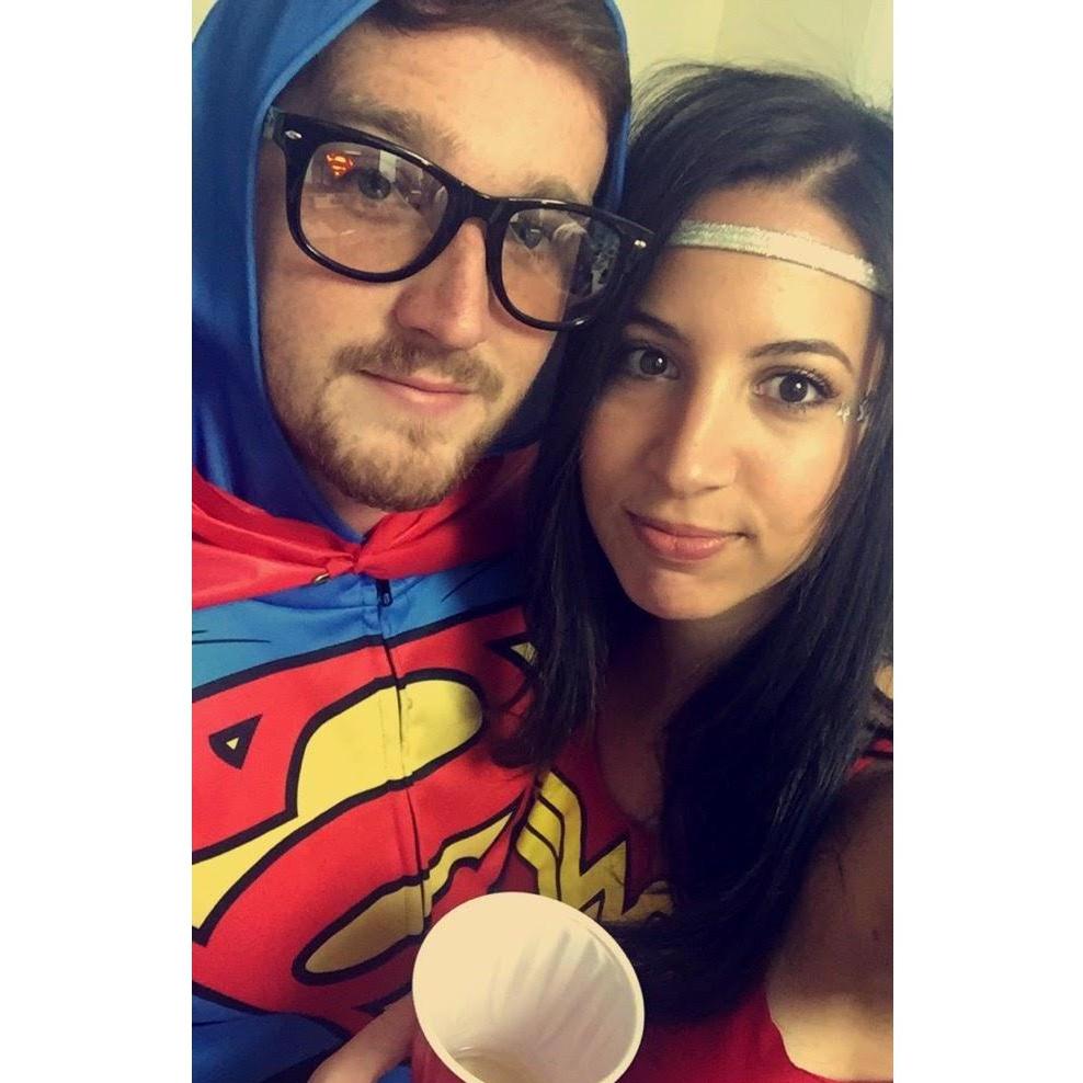 4 AM wake up for Bay to Breakers 2015. This time as Superman and Wonder Woman!