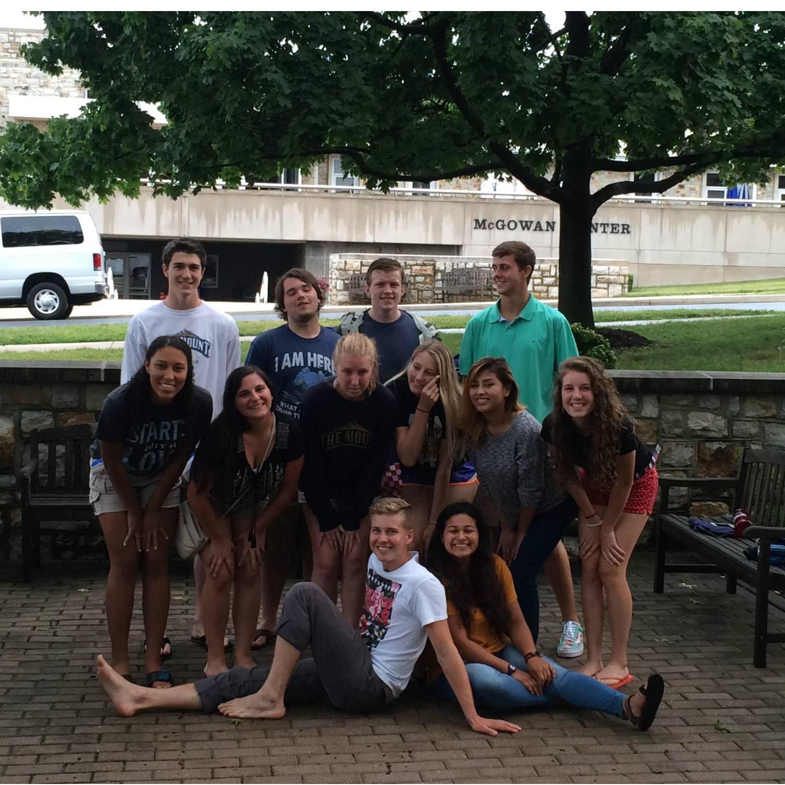 We first met at pre-orientation