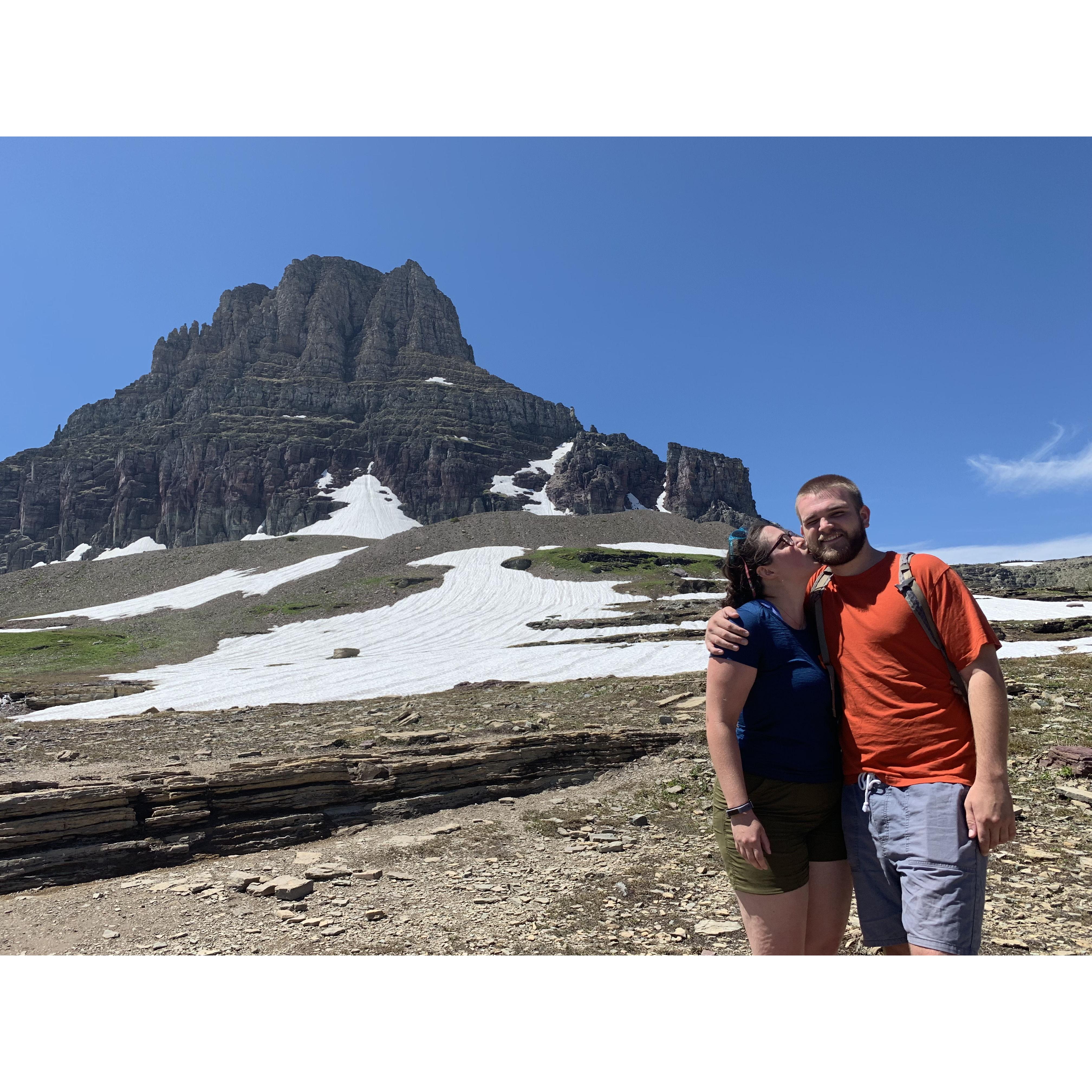 Before backpacking in Glacier National Park, 2019.