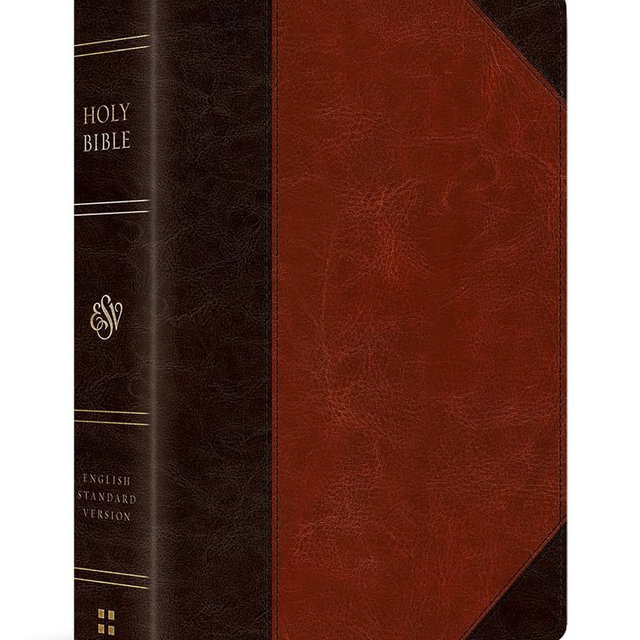 ESV Reader's Bible (TruTone, Brown/Cordovan, Portfolio Design): Holy Bible, English Standard Version