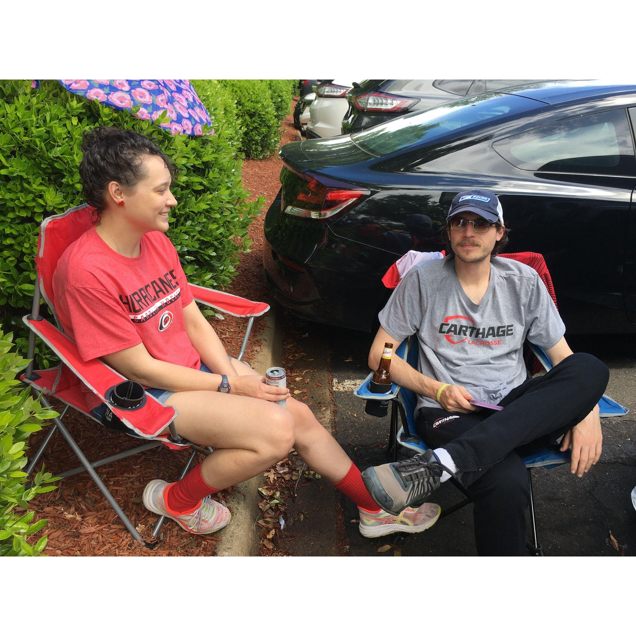 Tailgating for Stanley Cup Playoffs 2022