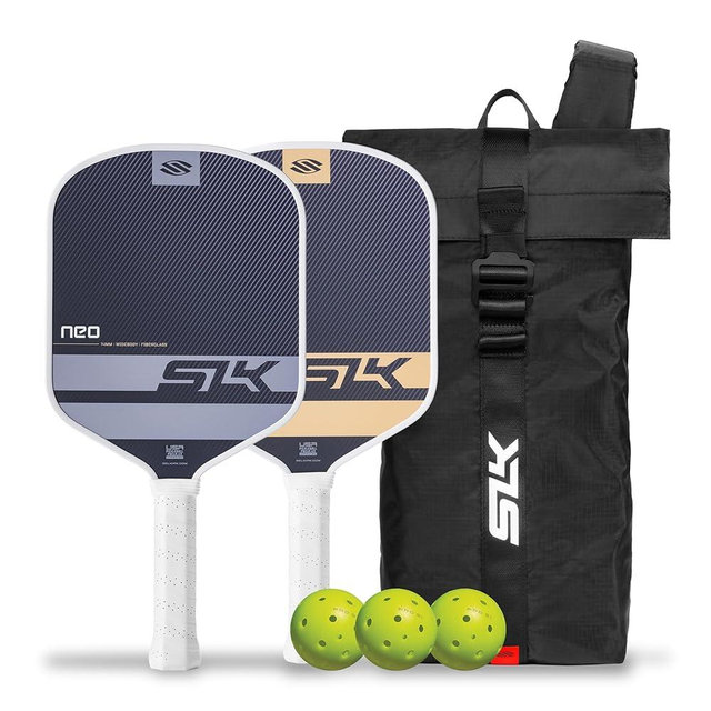 Selkirk Sport SLK Pickleball Paddles Set of 2 | Designed in The USA | Choose The SLK Neo Graphite, SLK Neo Fiberglass Pickleball Set or SLK Atlas Pickleball Bundle
