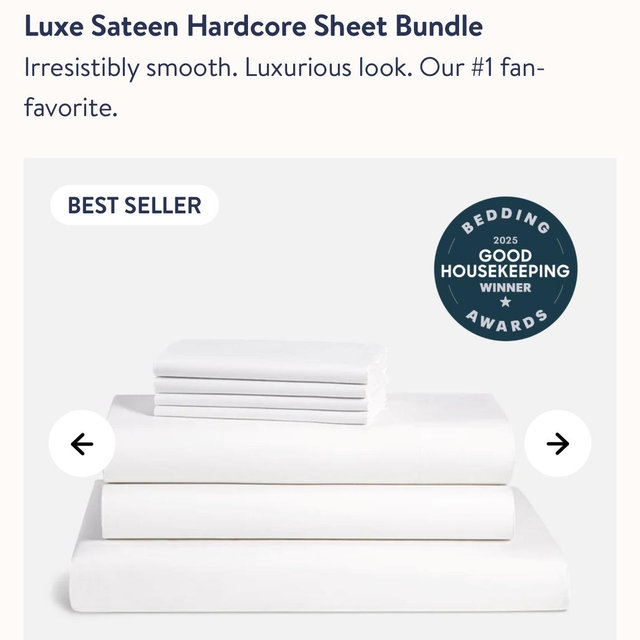 Brooklinen King Sized Linen Bundle