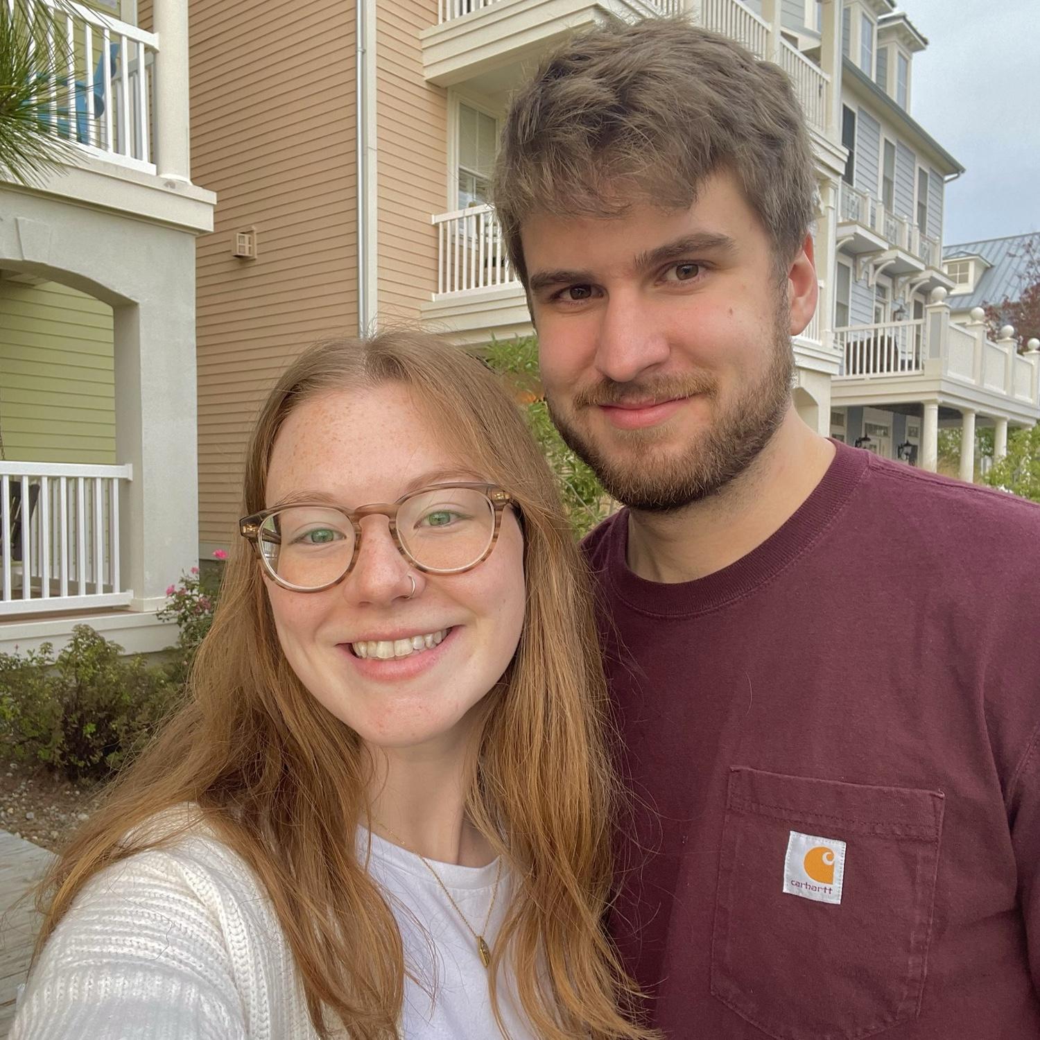 Visiting Ocean City with Jackson's family!