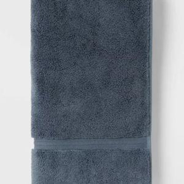 2pk Spa Plush Hand Towel Set Slate Blue - Threshold™