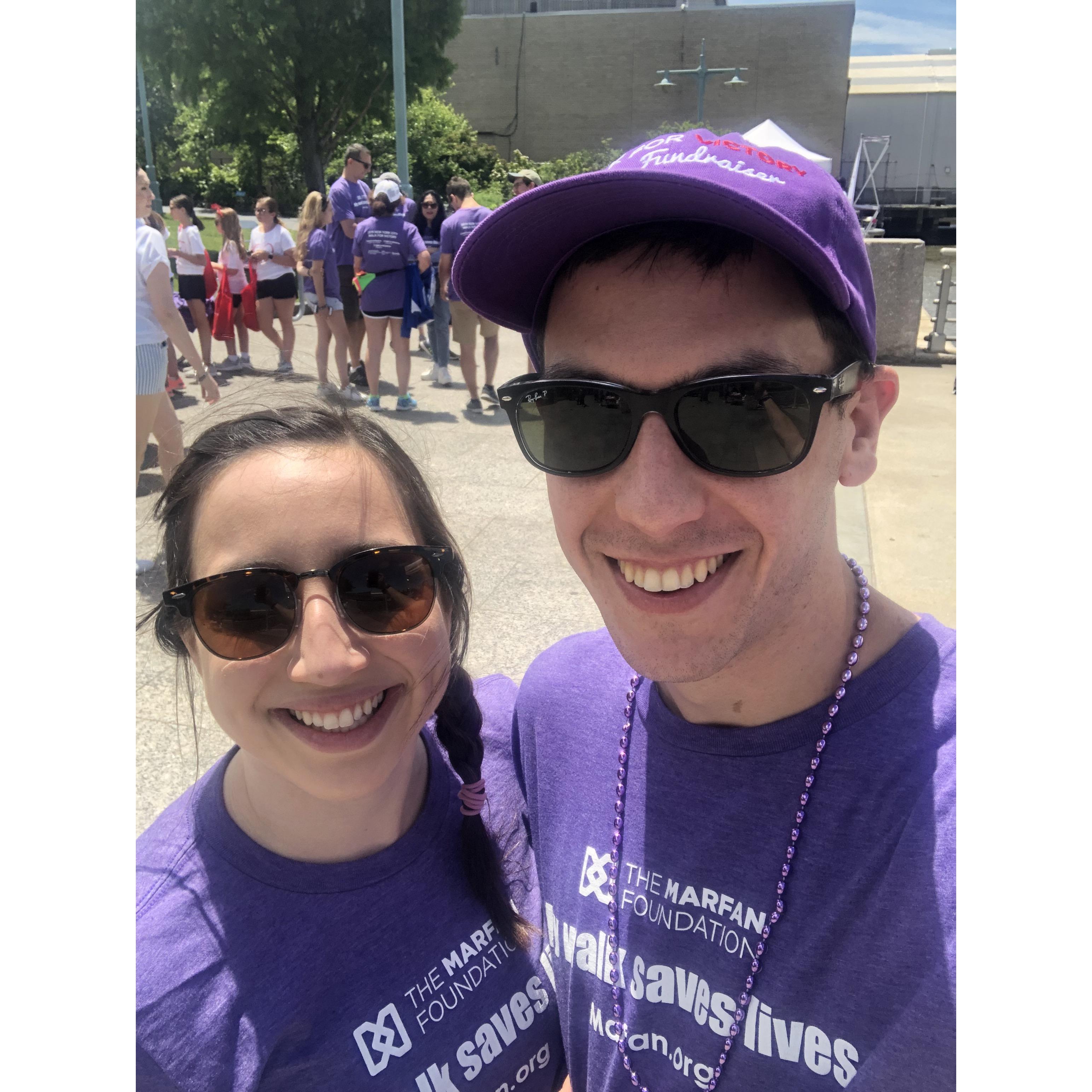 The Marfan Foundation Walk. 
New York, 2019.