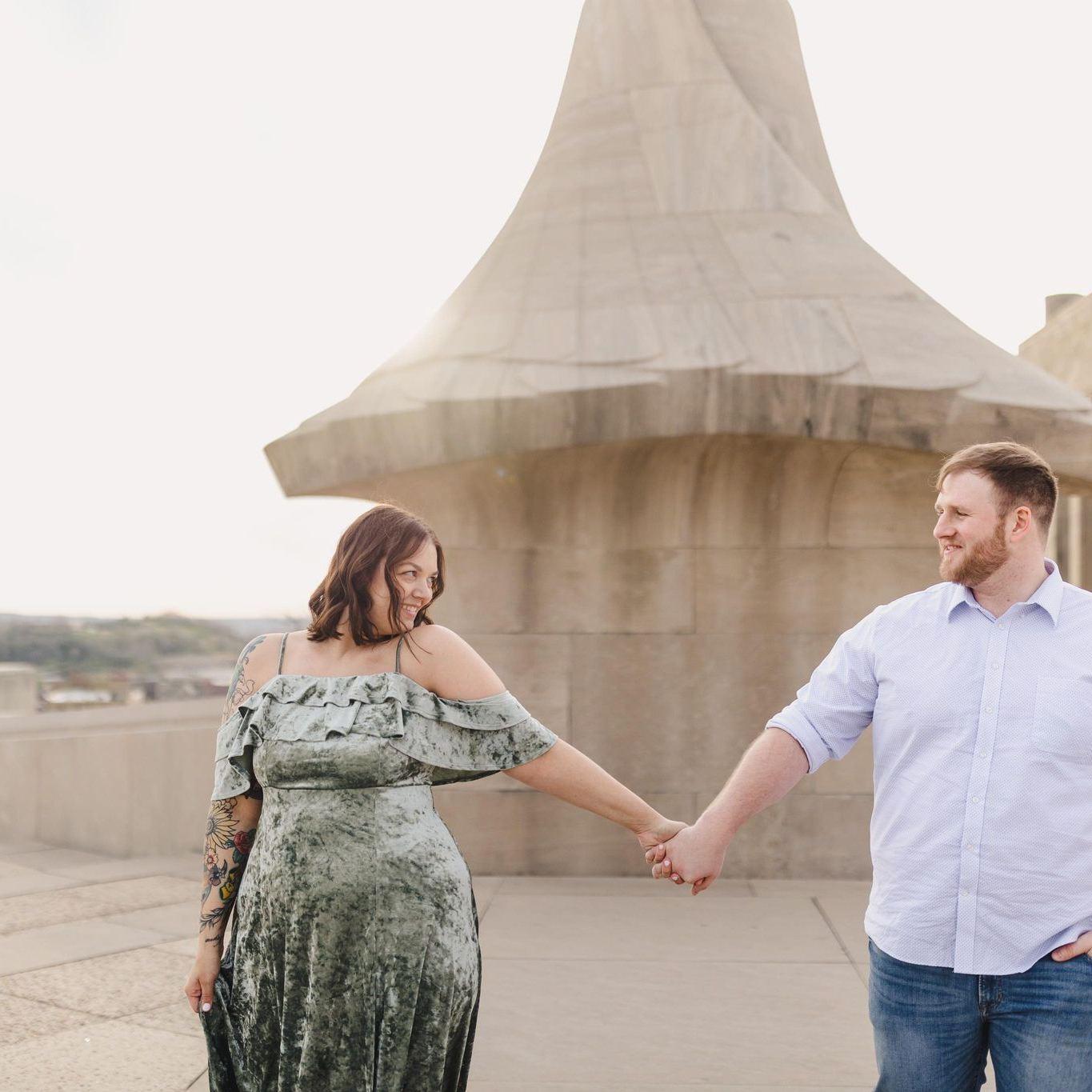 Engagement Session at Liberty Memorial