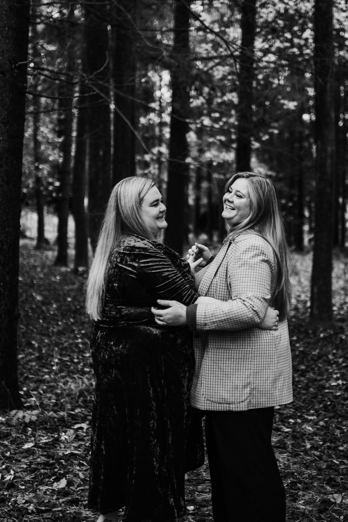 Engagement photo taken by Cusano Photography