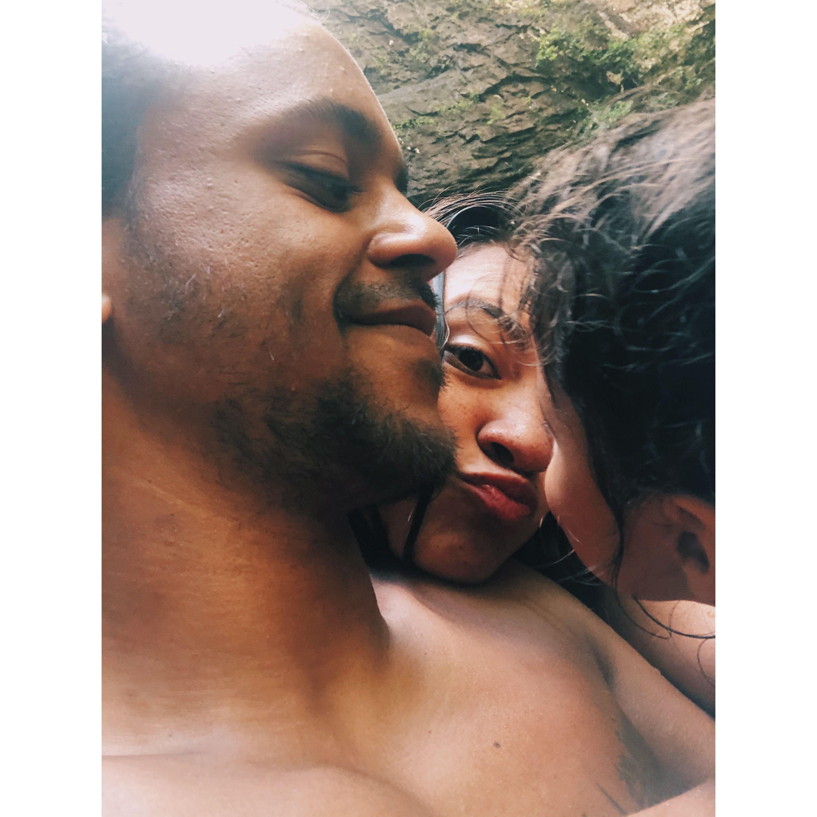 Our first family hiking trip.