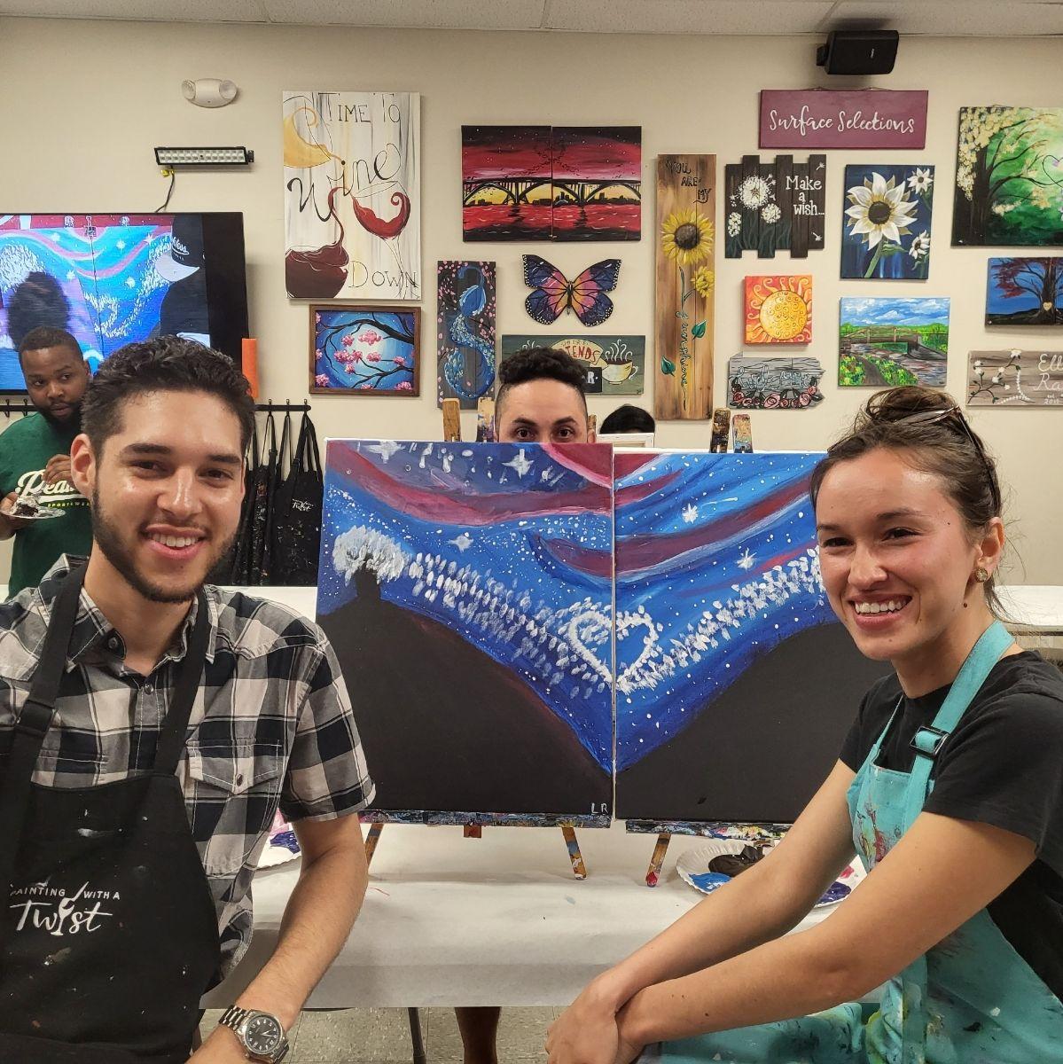 Our first Paint and Sip
