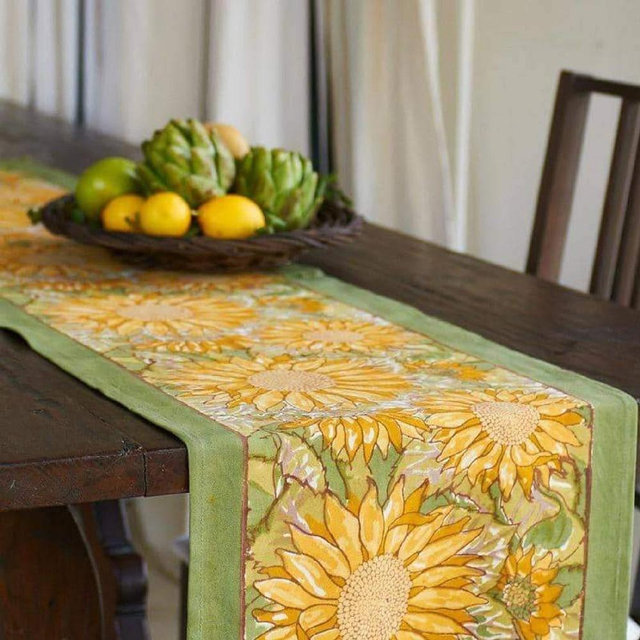 Couleur Nature Sunflower Runner, 16" x 90"