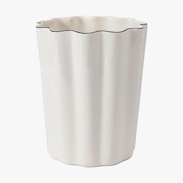 Odille Porcelain Waste Basket