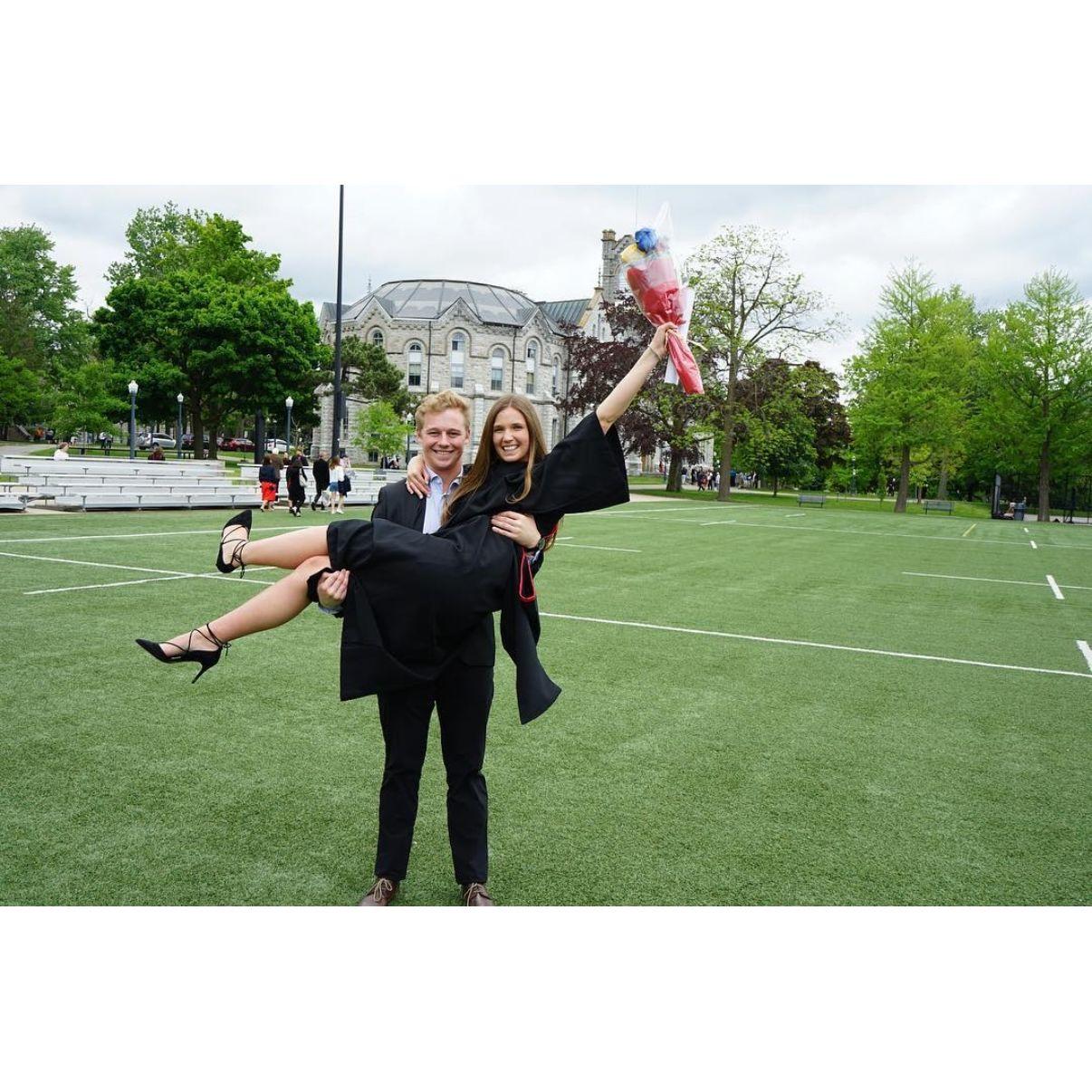 2018: Graduated university