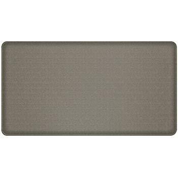 GelPro Classic Anti-Fatigue Kitchen Comfort Chef Floor Mat, 20x36”, Linen Granite Gray Stain Resistant Surface with 1/2” Gel Core for Health and Wellness