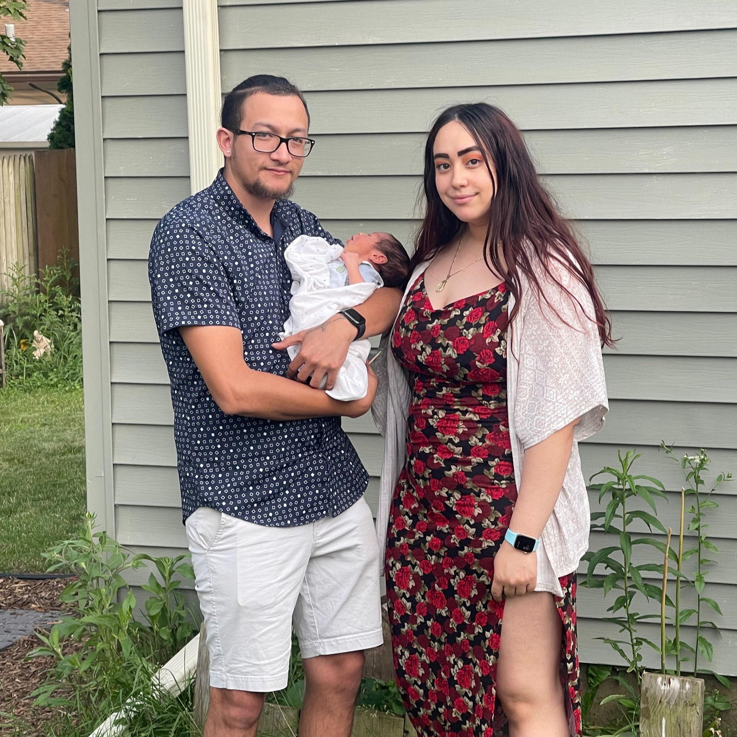 Our first child together.