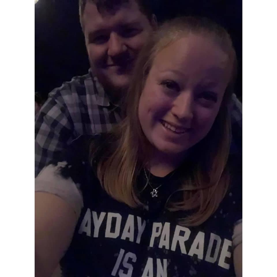 2018: Supporting Kailey's love of Mayday Parade