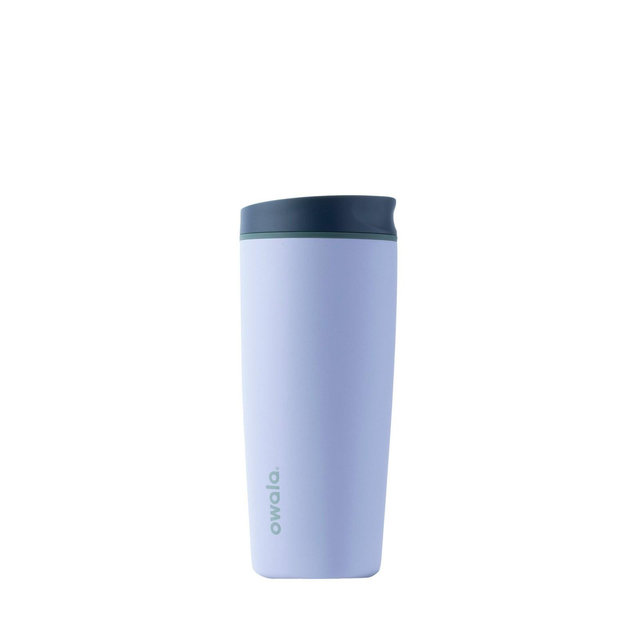 Owala 20oz SmoothSip Slider Stainless Steel Travel Mug - Periwinkle Twinkle