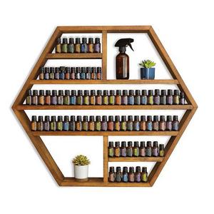The Blue Ridge - Hexagon Essential Oil / Spice / Nail Polish Shelf / Storage