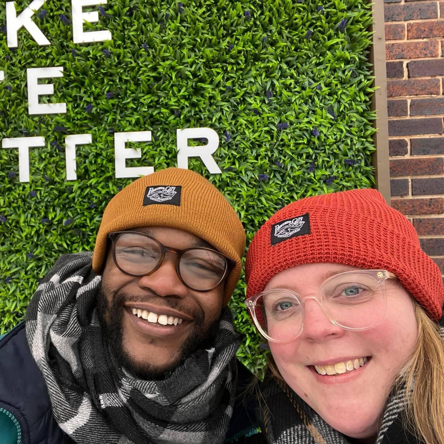 Our first snow. Phil drove to Hailey's house every day during the snow in 2022. This was the start of their love story