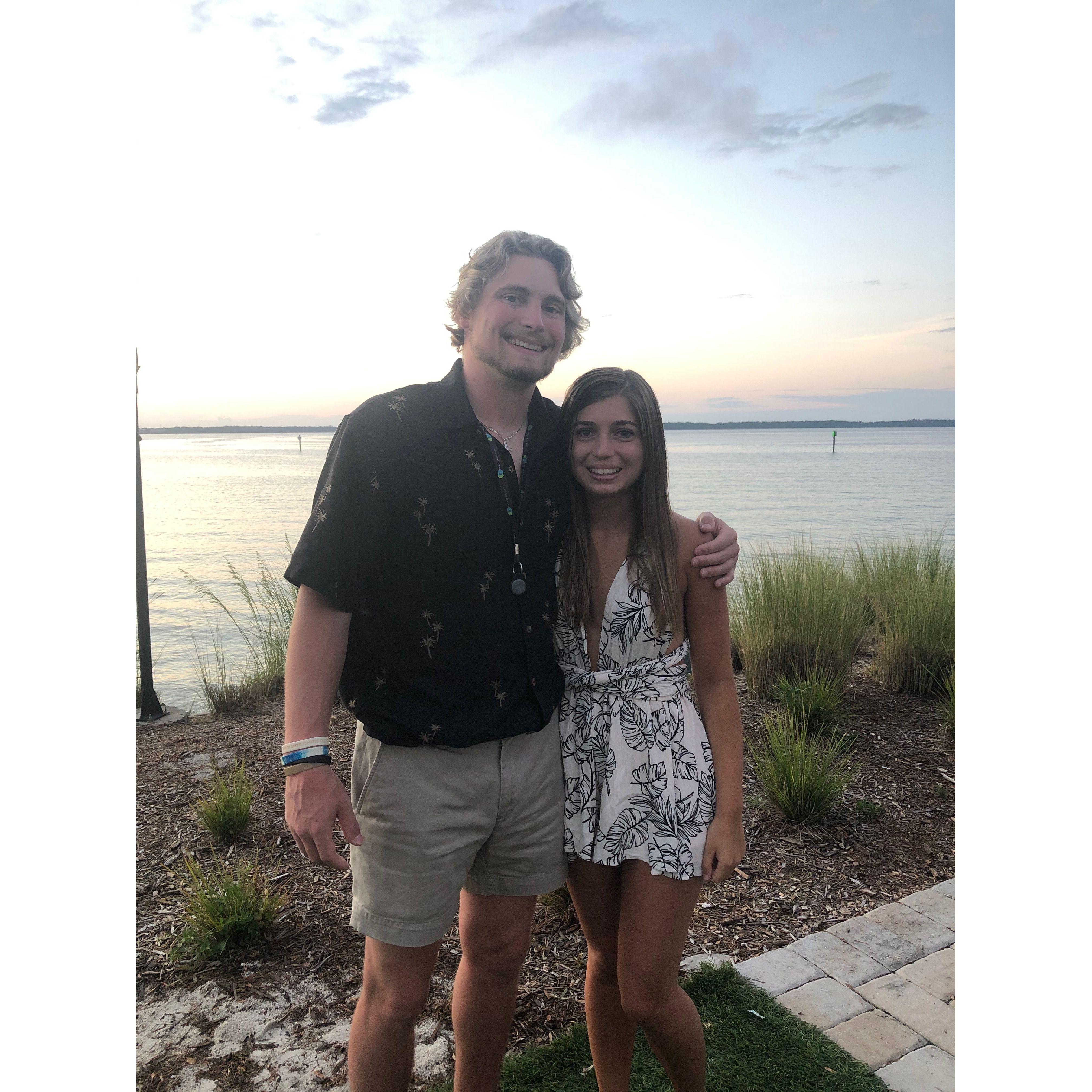 Seth's first family vaca with The Lamberts!