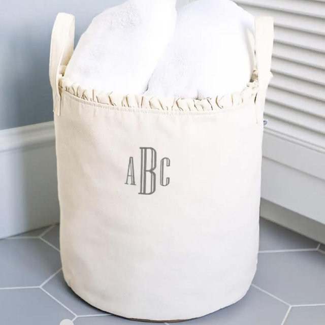 Monogrammed Storage Basket - Initials AKC