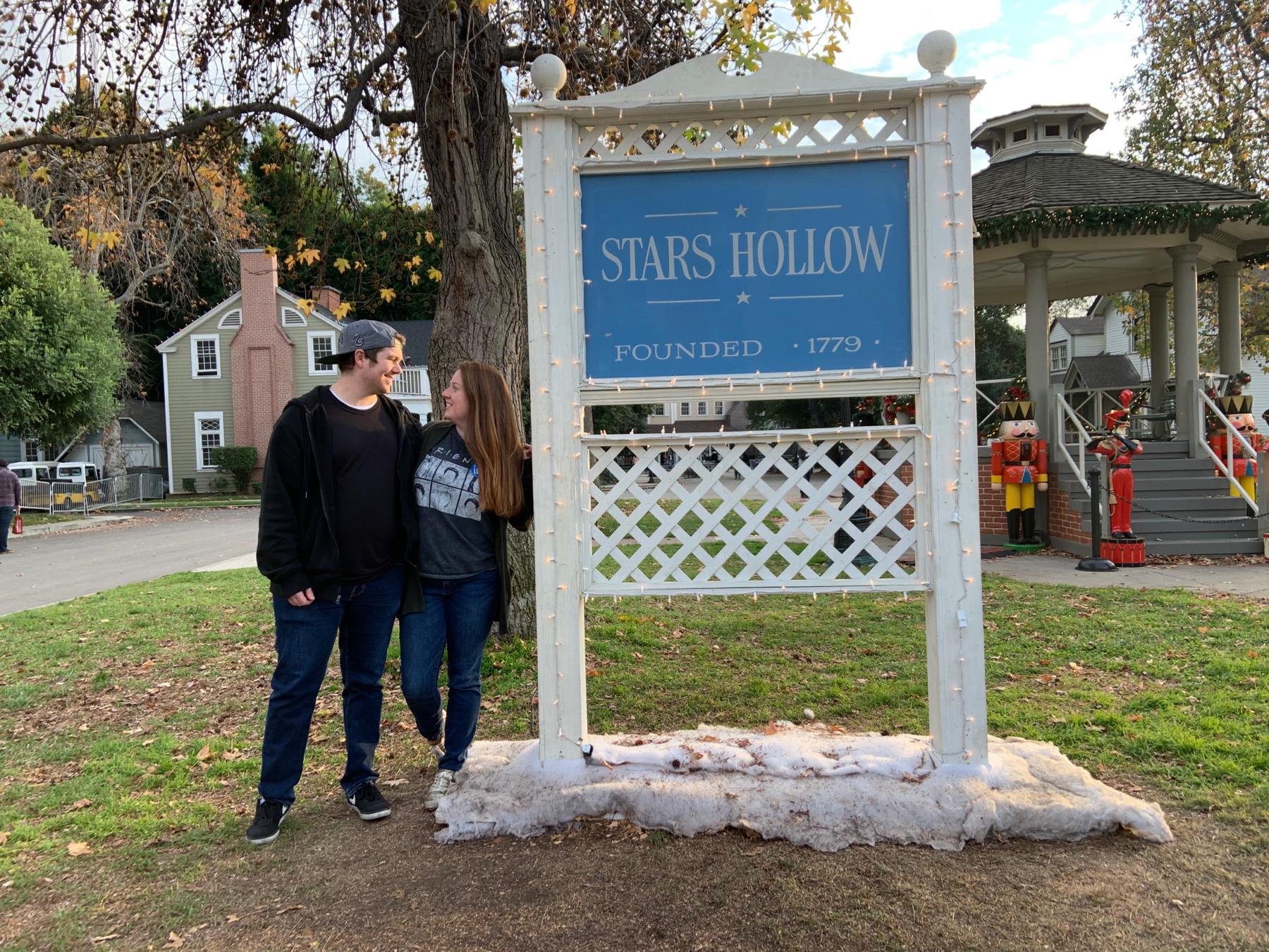 Gilmore girls experience at Warner Brothers Studio, LA CA - Dec 2019