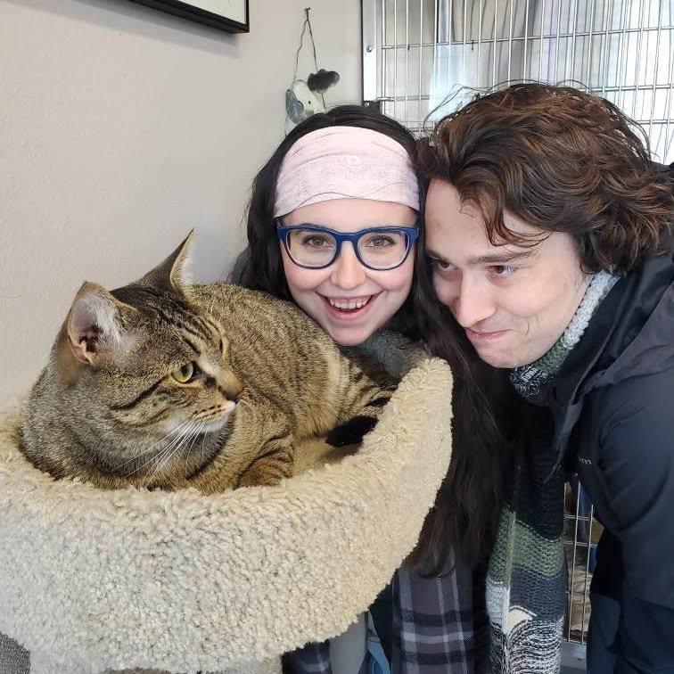 We adopted our first pet together! His name is Bobby, November 2023