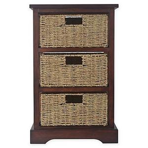 Decor Therapy Timeless 3-Drawer Storage Chest