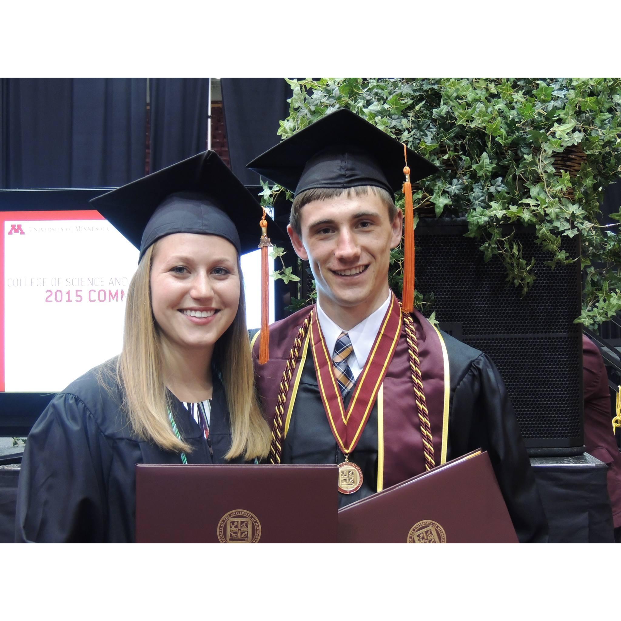 University of MN graduation, May 2015