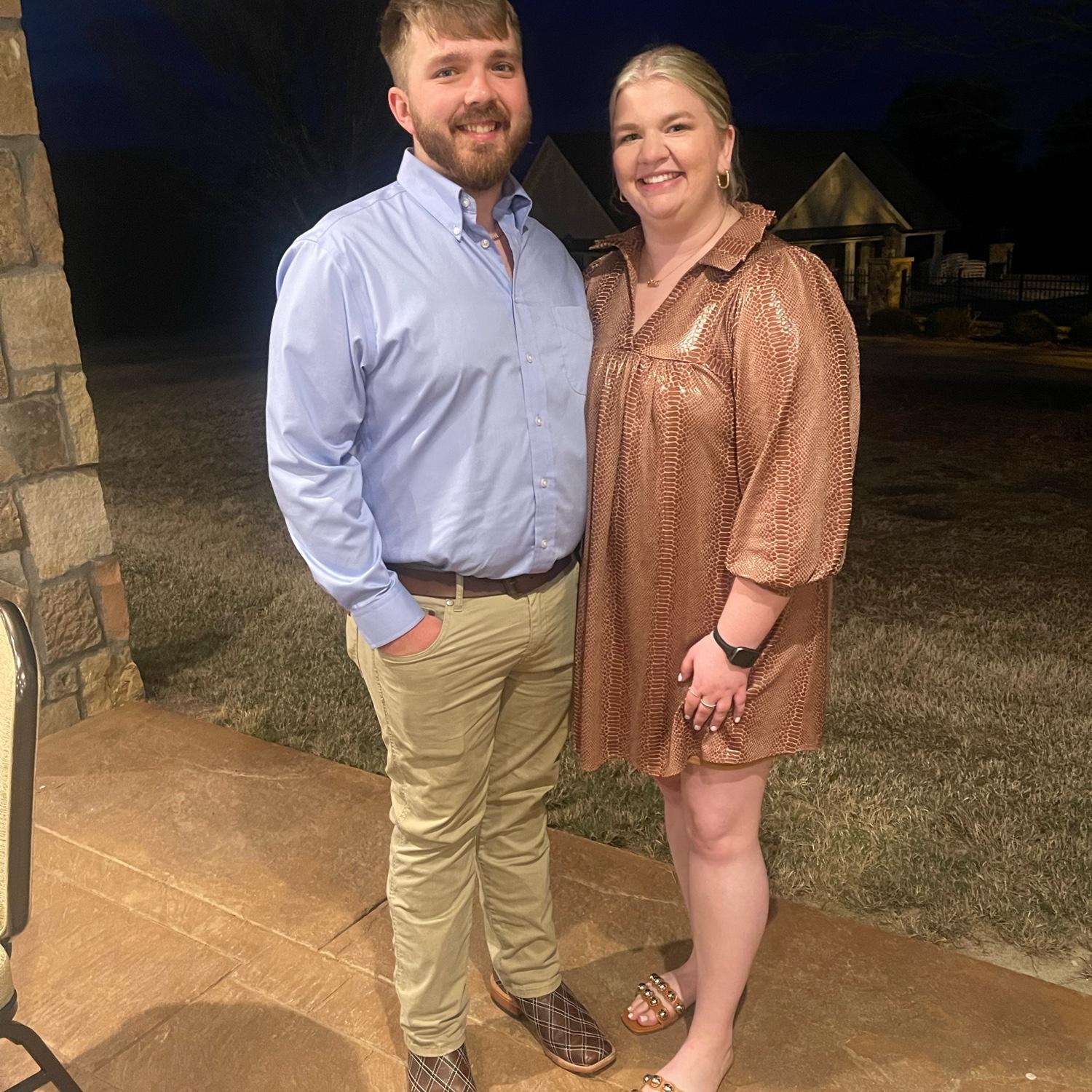 Kyle & Ally’s rehearsal dinner! Thankful Daniel has friends that are now my friends, too!