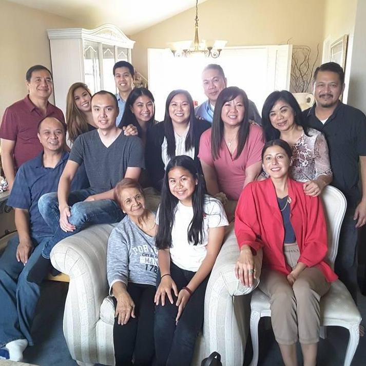 Group photo with Nanay, 2018