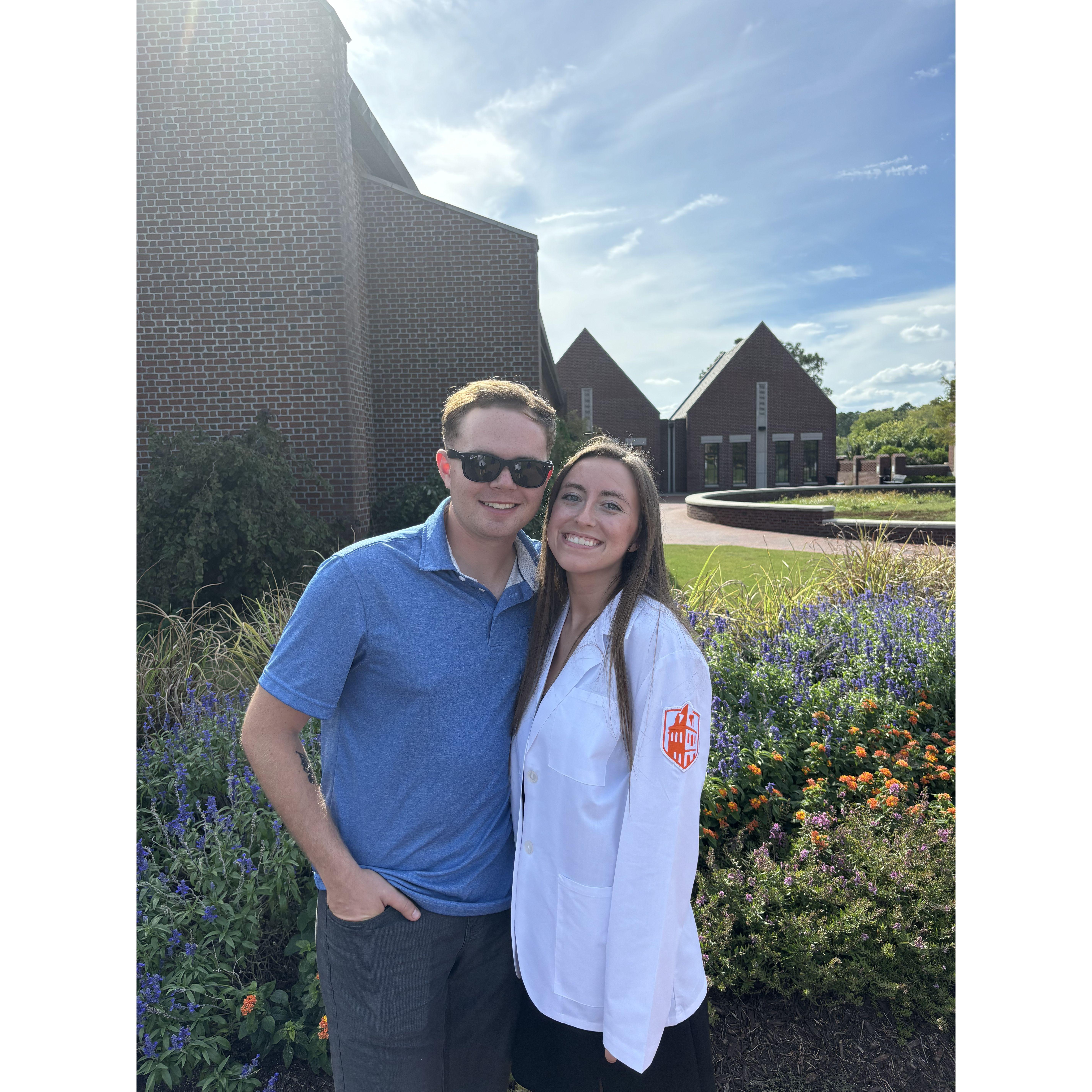 Emily's white coat ceremony! September, 2024
