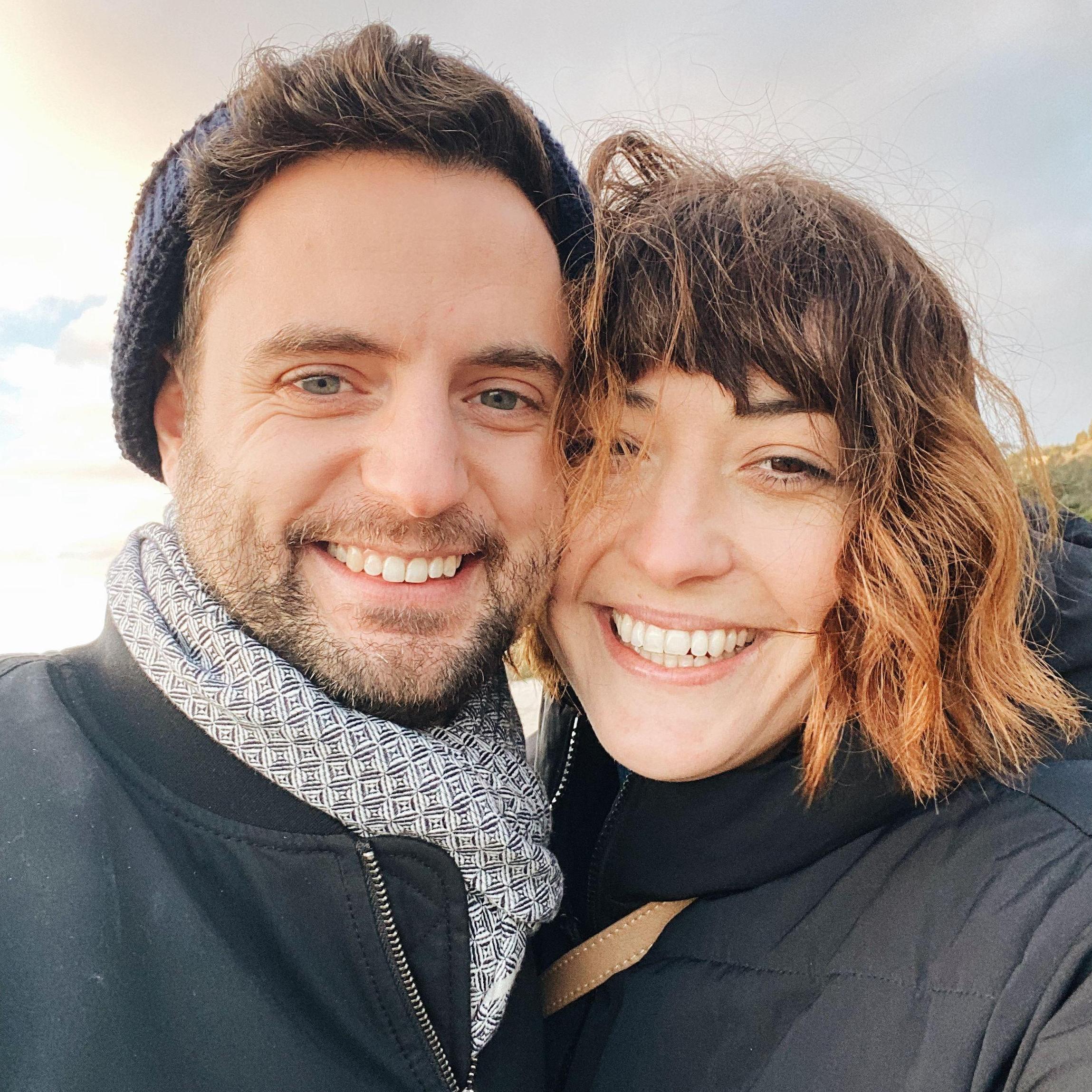 Cold AF at Stinson Beach!