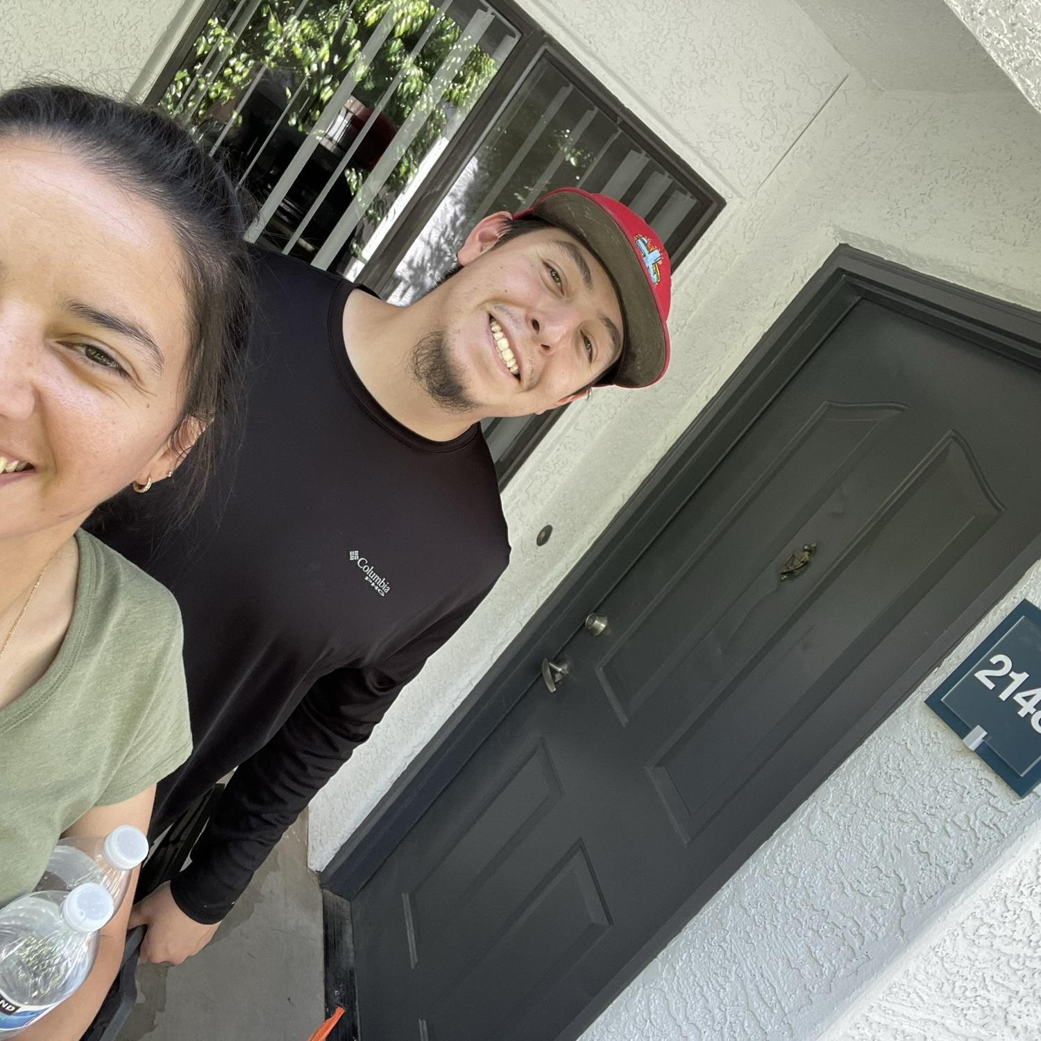 Our first apartment in AZ