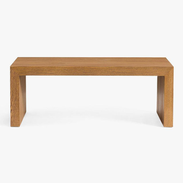 Mayfair Rectangular Coffee Table, Weathered Umber, 48"